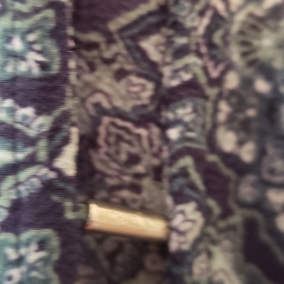 Michael kors blue geometric print top - Picture 4 of 7